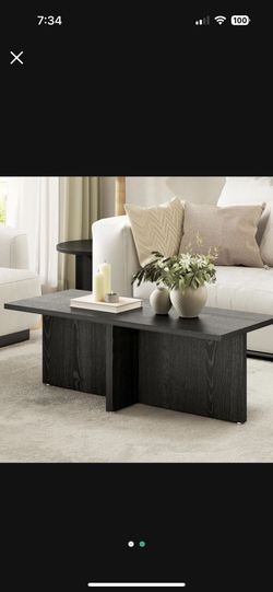 Black Coffee Table 