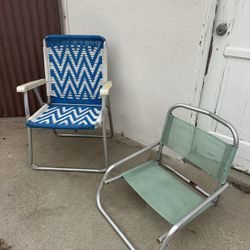 Vintage Beach Chairs