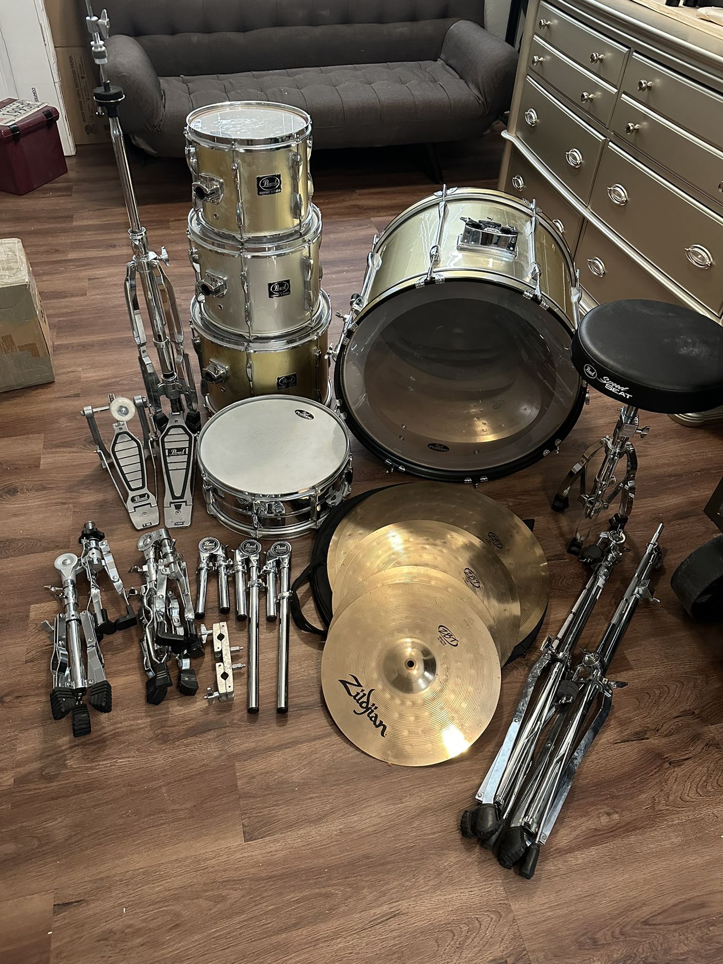 Drum Set - Pearl Export