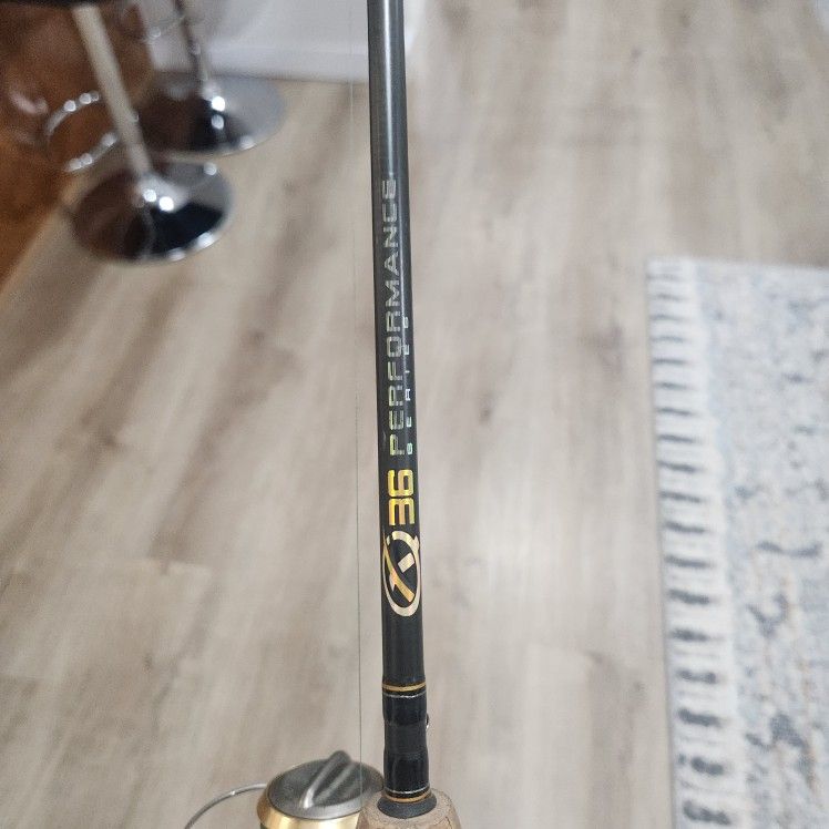 Fishing Pole Quantum 36 Performance Series 6'6ft 8-17lb with Quantum Snapshot reel 