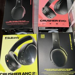 Crusher ANC 2 & EVO Headphones 