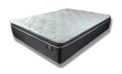 14″ PILLOWTOP FOAM ENCASED GEL CHARCOAL MATTRESS 🆕