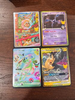 Pokémon 30th celebration cards