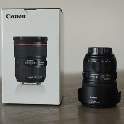 Canon EF 24-70 f2.8 ii USM L Lens. Good Condition, Recently Cleaned And Serviced 