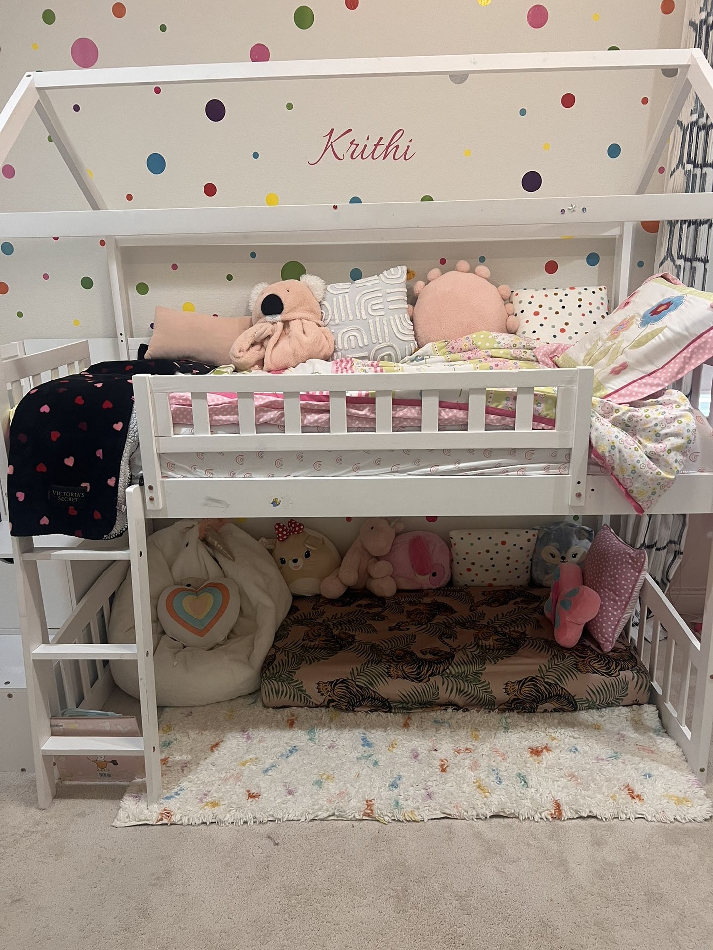 Bunk Bed with mattress