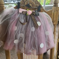 Halloween  Childs Tutu 3-up New