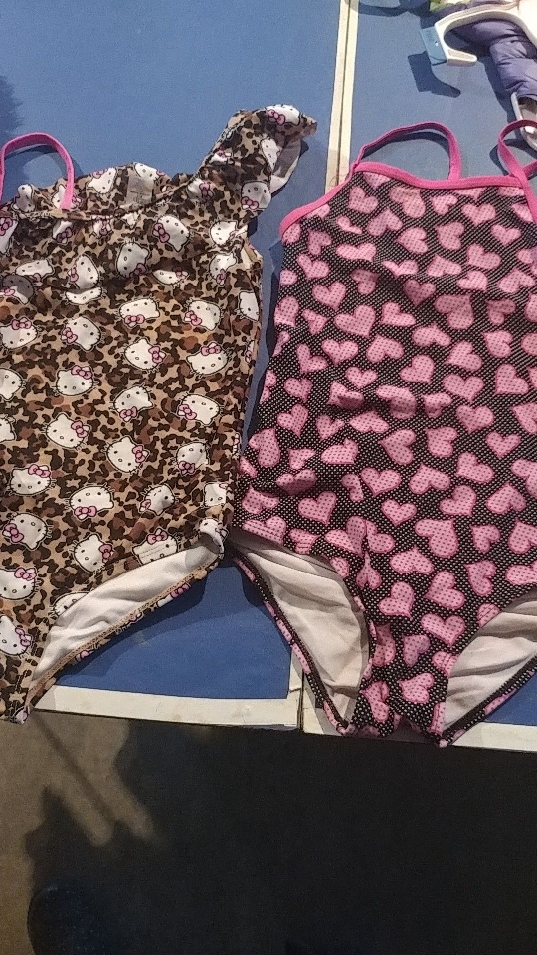 Girls 7-8 swim suits