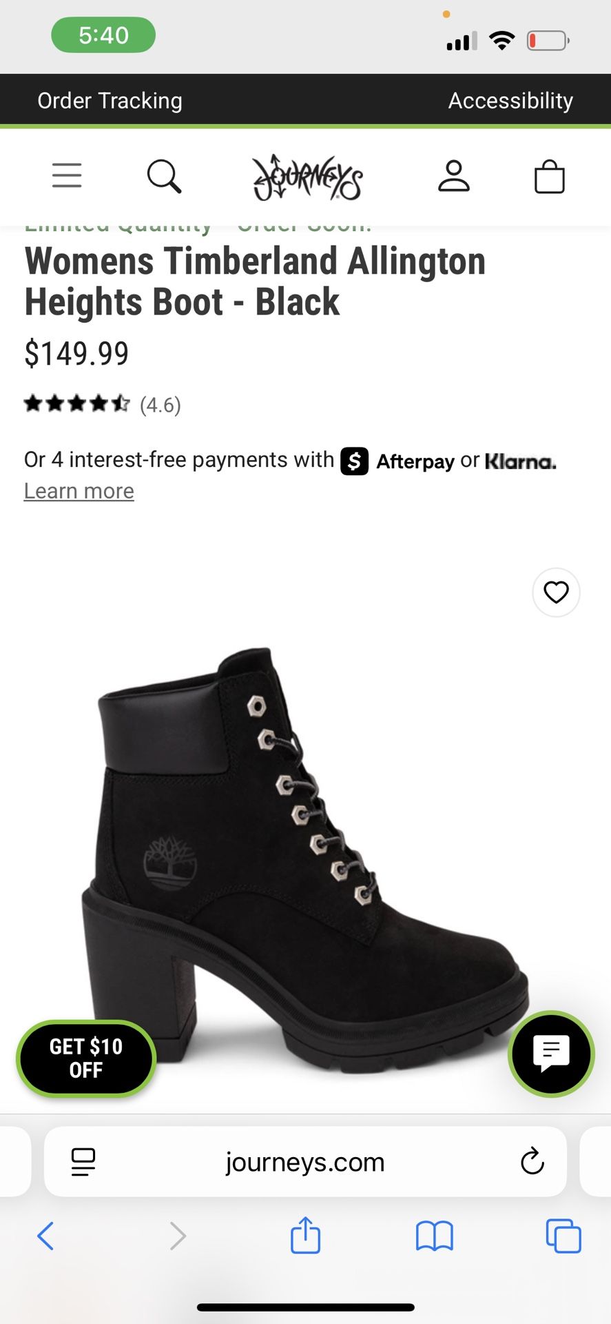 Timberland Boots Size 8.5 