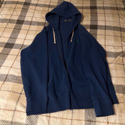 Blue Polo hoodie