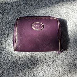 Rosetti Brand Faux Leather Purple Wallet