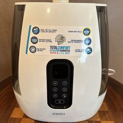 HoMedics, Total Comfort Ultrasonic Dual Tank Humidifier | Essential Oil Diffuser