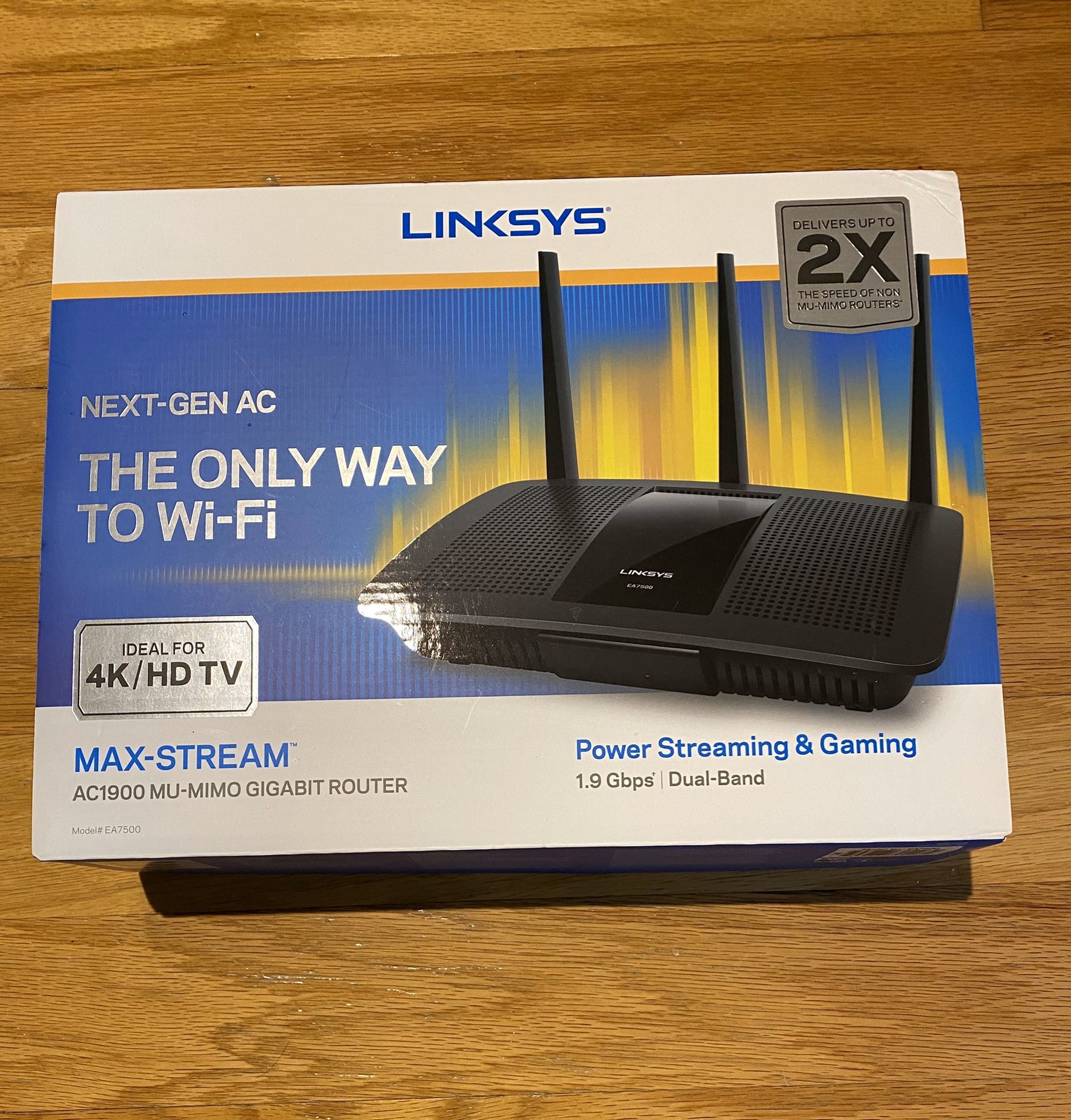 Linksys EA7500 AC-1900 MU-MIMO Gigabit Router