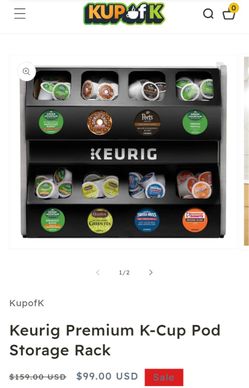 Keurig Premium K-Cup Pod Storage Rack