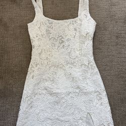 Revolve White Mini Dress