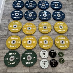 Eleiko Sport Training Weight Set