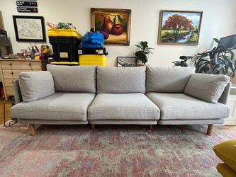 Burrow Field 3-Piece Sofa + Sleep Kit