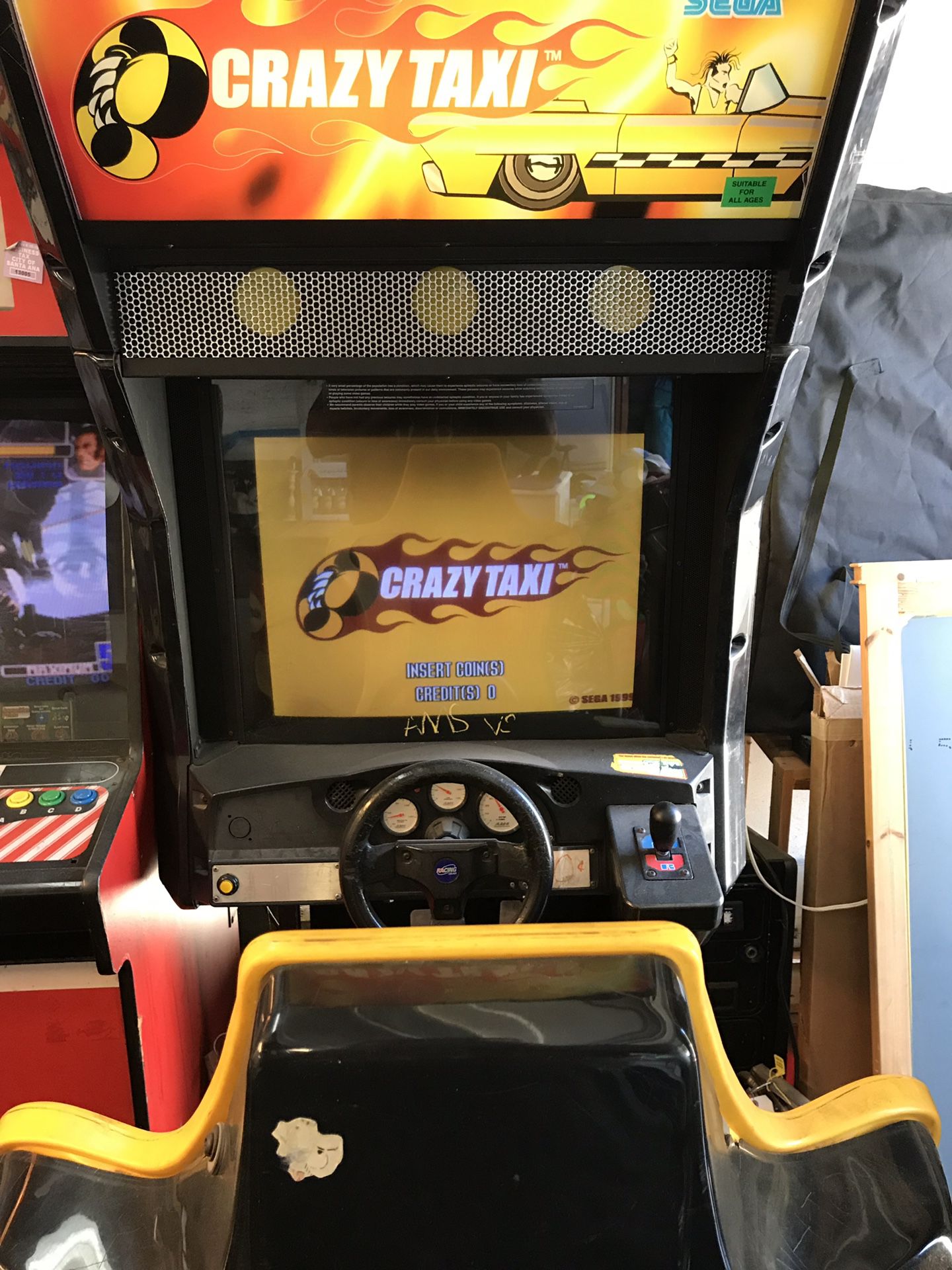 Full size Arcade Crazy Taxi 🚕