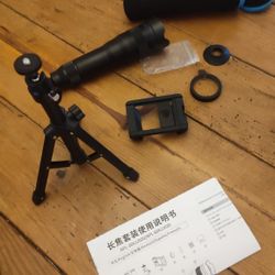 36X Telephoto Lens With Tripod For iPhones And Androids