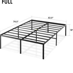 BED FRAME & MATTRESS - Full size 
