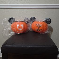 Disney Light Up Halloween Buckets