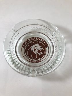 Vintage Las Vegas MGM Grand Hotel ash tray