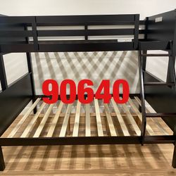 Twin/full $350 for bunk bed only. $550 with mattresses. Available in espresso and white  Assembly required. Assembly not included. Cash upon delivery 