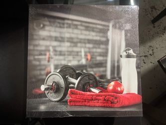 Gym Fitness Canvas Wall Art
