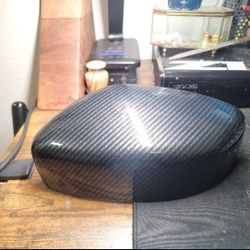 Carbon Mirror Caps