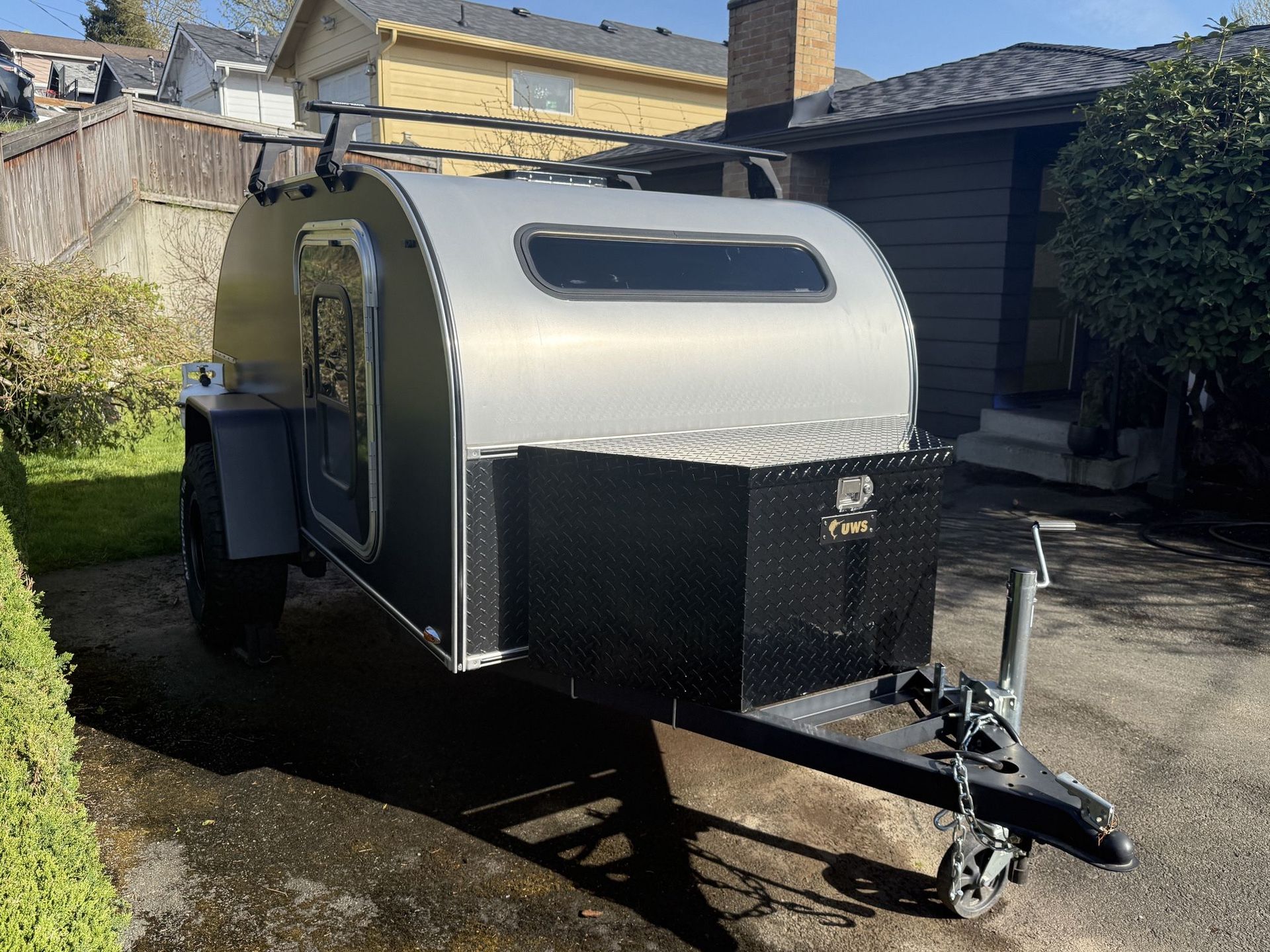 Aero steel Teardrop Camper — Adventure Ready, Just Not Big Enough for Our Growing Crew