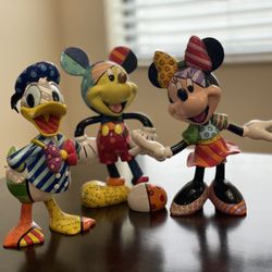 Disney Romero Britto Figurines