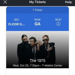 The 1975 Ticket For Sale (Kansas City)