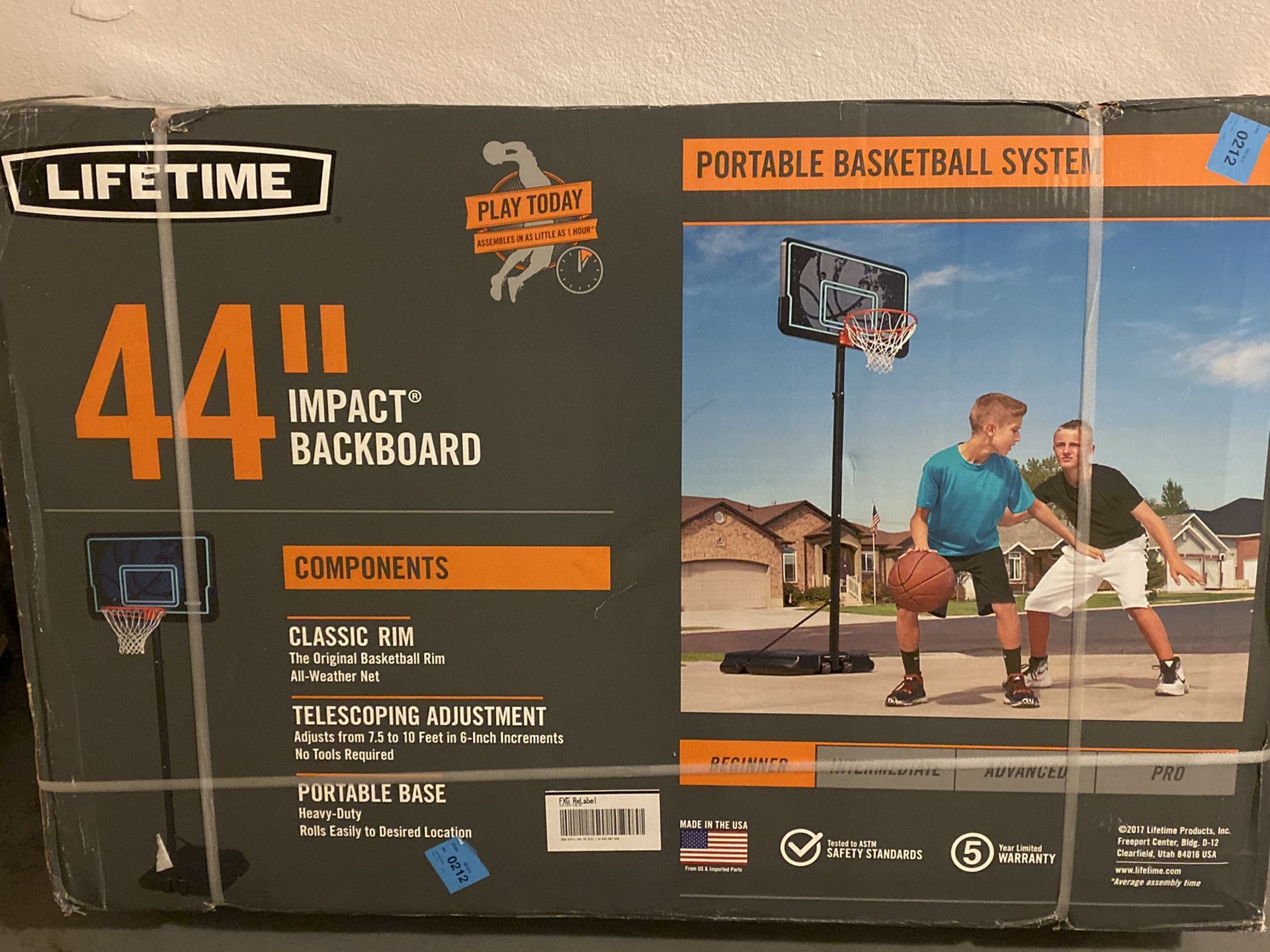 Potable Basketball Hoop