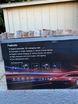 Portable Car Jump Starter Power Bank