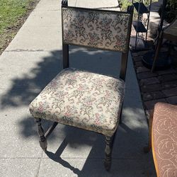 Antique wooden chair