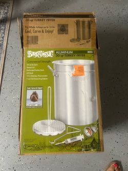 Turkey deep fryer pot