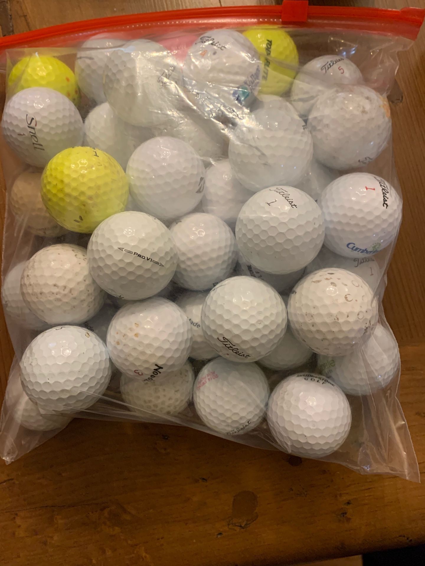 40 GOLF BALLS FOR SALE!! We Have 6 Bags Of Them!!