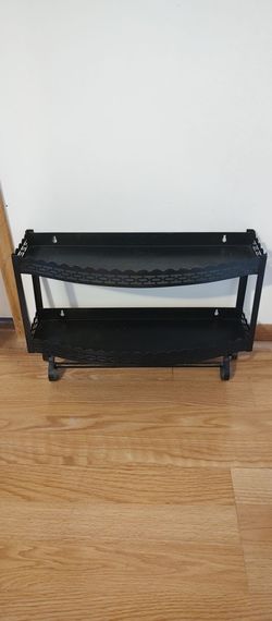 Wall shelf with towel rack