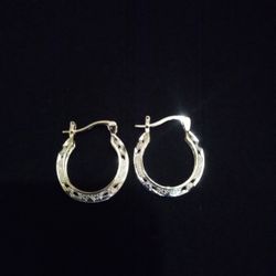 925 Silver Hoop Earrings 