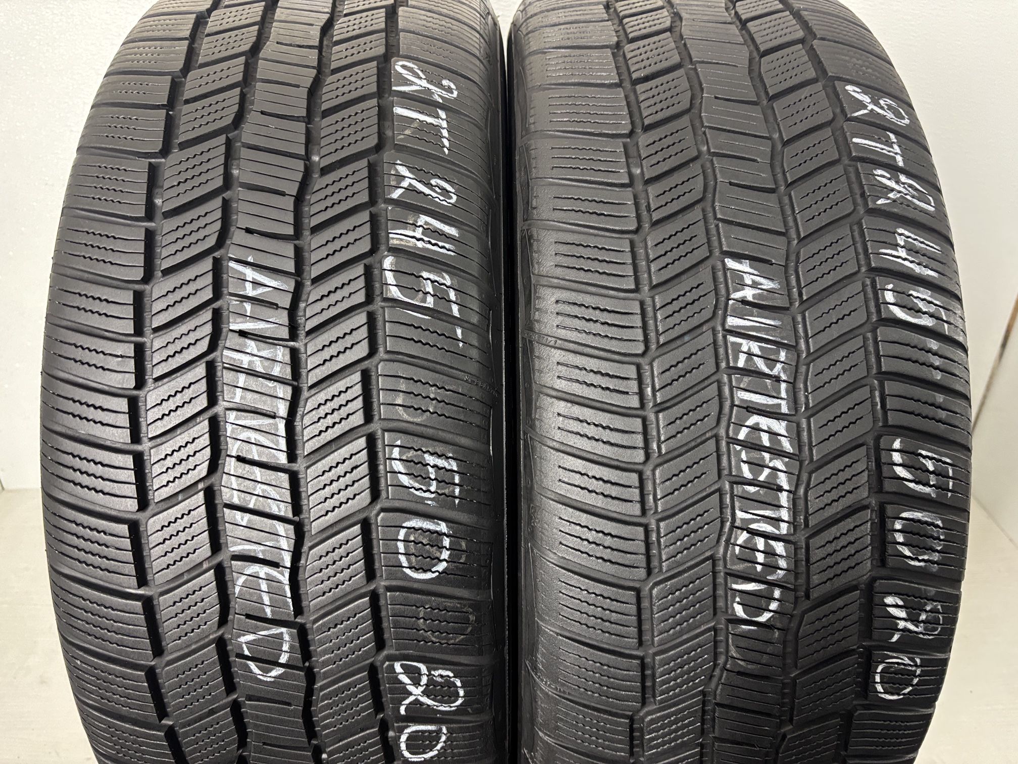 2 Tires 245 50 20 General Altima’s 365aw High Tread
