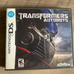 Transformers: Autobots, Nintendo DS 