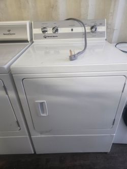 Speed Queen White Electric Dryer
