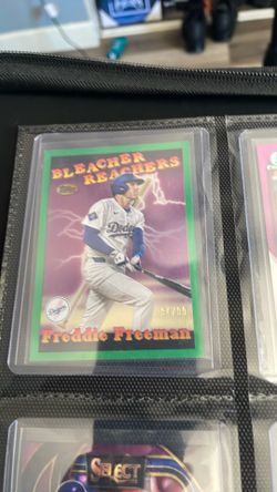 Bleachers reachers Freddie freeman