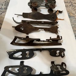 Antique shoe skies and skates All Included