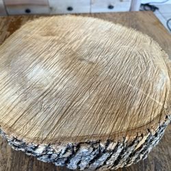 Rustic Wood Slabs – 12” Round Tree Slices – 6 Available 