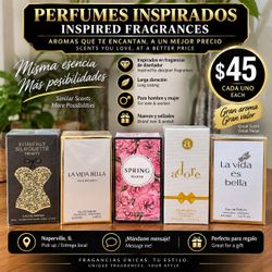 🔥 PERFUMES INSPIRADOS EN FRAGANCIAS DE LUJO | INSPIRED BY DESIGNER FRAGRANCES | HOMBRE & MUJER / LUJO SIN PAGAR EL PRECIO / LUXURY WITHOUT THE LUXURY
