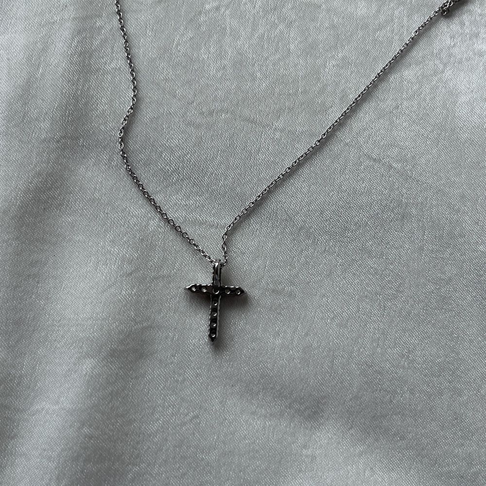 Necklace Diamond Cross Pendant 