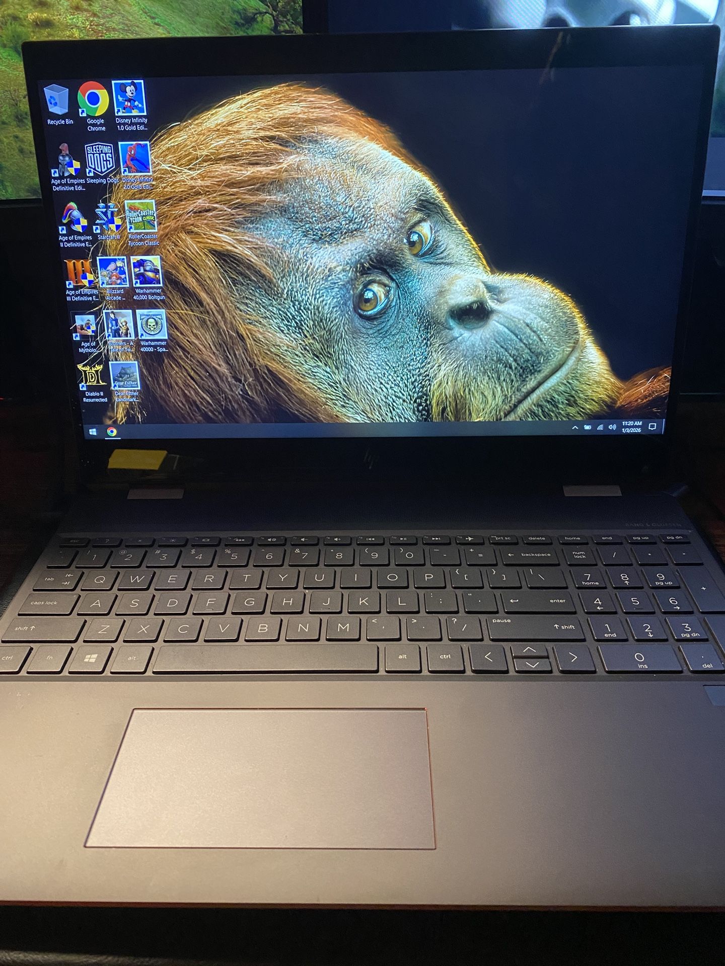 HP Spectre X360 16gb 512gb i7 Mx 250 Touchscreen