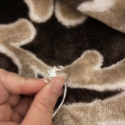 Real 925 Sterling Silver Bridal Wedding Ring Size 7