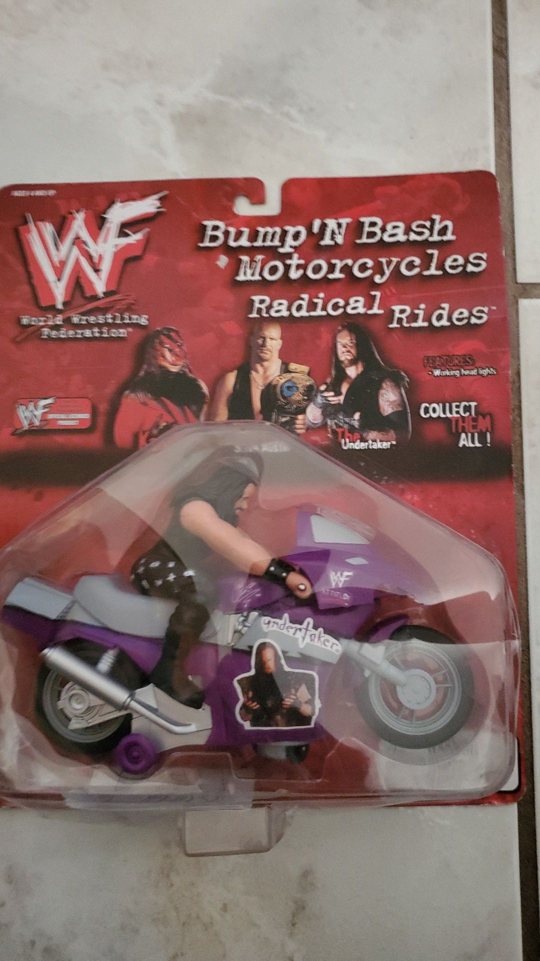 WWF Bump N bash motorcycles