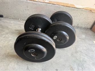 40lbs Iron Dumbbells